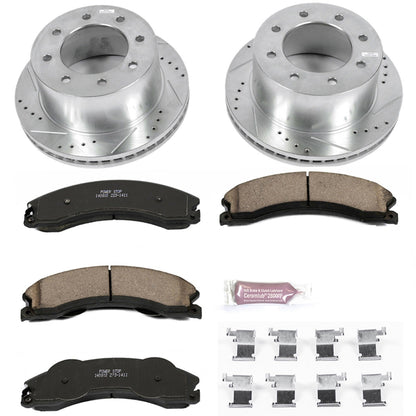 PowerStop Rear Z23 Evolution Brake Kit | GMC Sierra 3500 HD (11-20) (K5562)