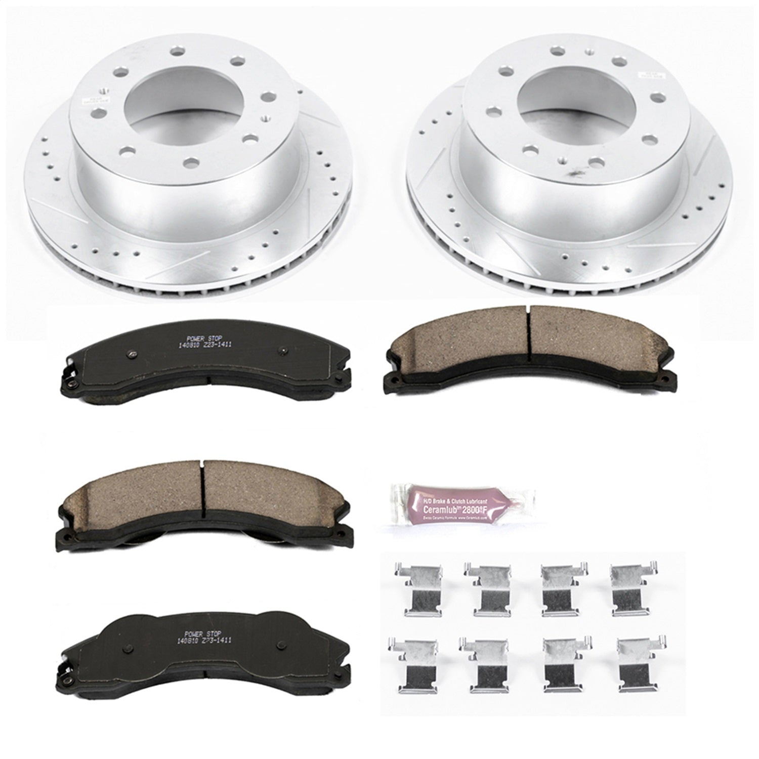 PowerStop Rear Z23 Evolution Brake Kit | GMC Sierra 3500 HD (11-20) (K5563)