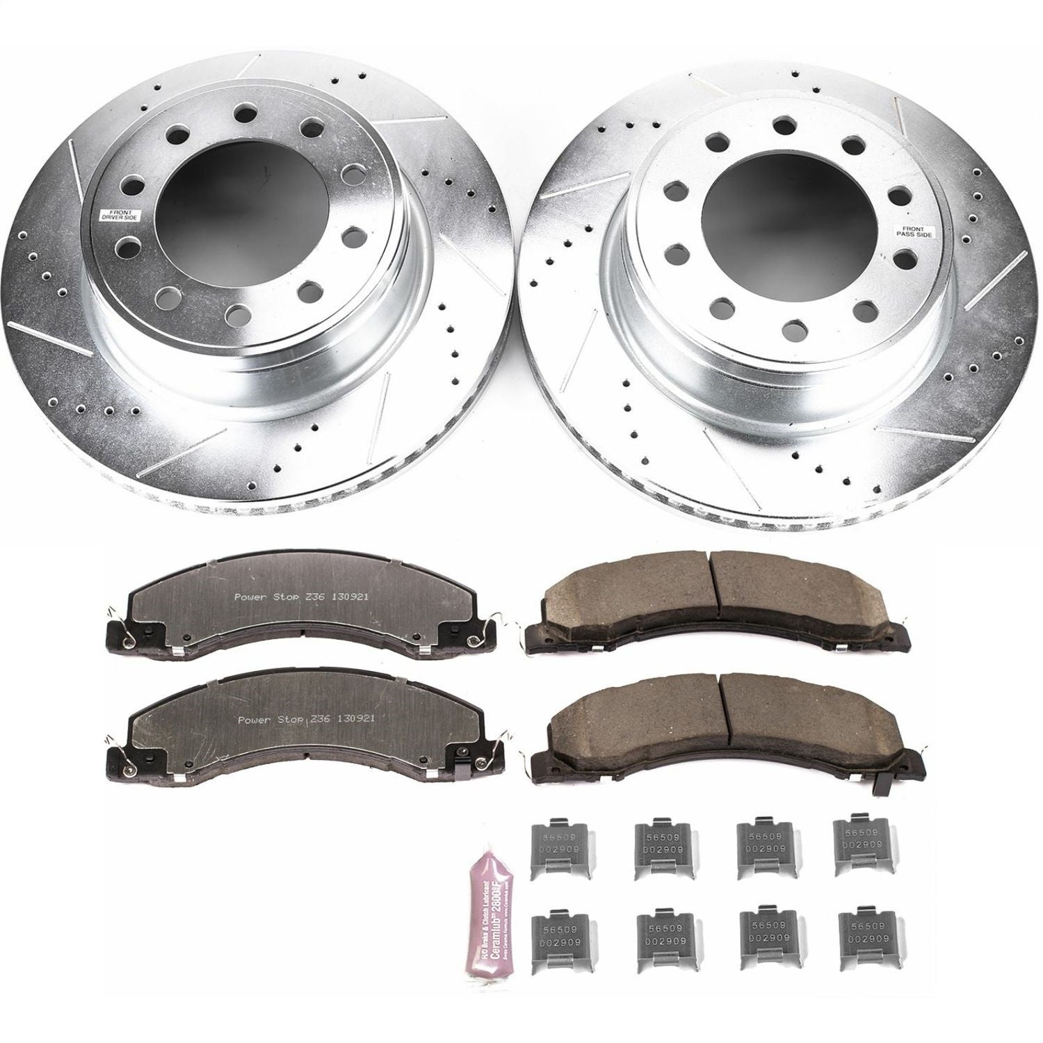 PowerStop Front Z36 Truck & Tow Brake Kit | Ram 5500 (11-18) (K5567-36)