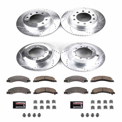 PowerStop Front & Rear Z36 Truck & Tow Brake Kit | Ram 5500 (11-12) (K5568-36)