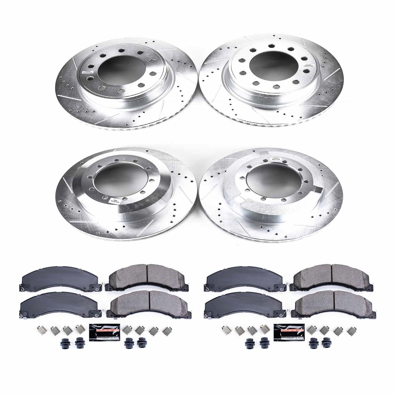 PowerStop Front & Rear Z23 Evolution Brake Kit | Ram 5500 (11-12) (K5568)