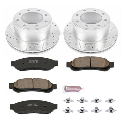 PowerStop Rear Z23 Evolution Brake Kit | Ford F-350 Super Duty (10-12) (K5578)