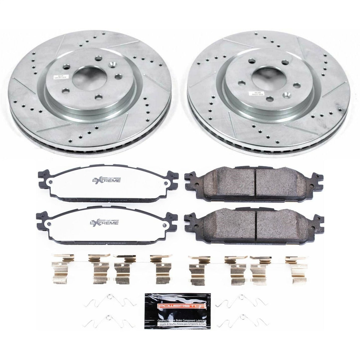 PowerStop Front Z36 Truck & Tow Brake Kit | Ford Explorer (11-19) (K5583-36)