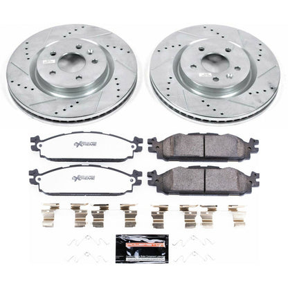 PowerStop Front Z36 Truck & Tow Brake Kit | Ford Explorer (11-19) (K5583-36)