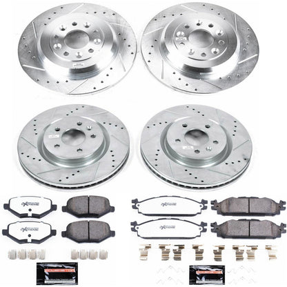 PowerStop Front & Rear Z36 Truck & Tow Brake Kit | Ford Explorer (11-19) (K5584-36)