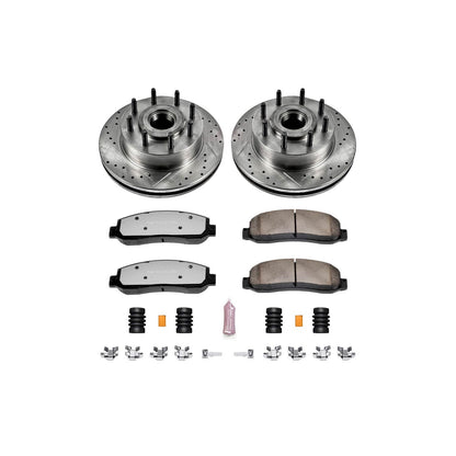 PowerStop Front Z36 Truck & Tow Brake Kit | Ford F-350 Super Duty (07-10) (K5585-36)