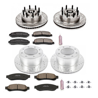 PowerStop Front & Rear Z23 Evolution Brake Kit | Ford F-350 Super Duty (2010) (K5587)