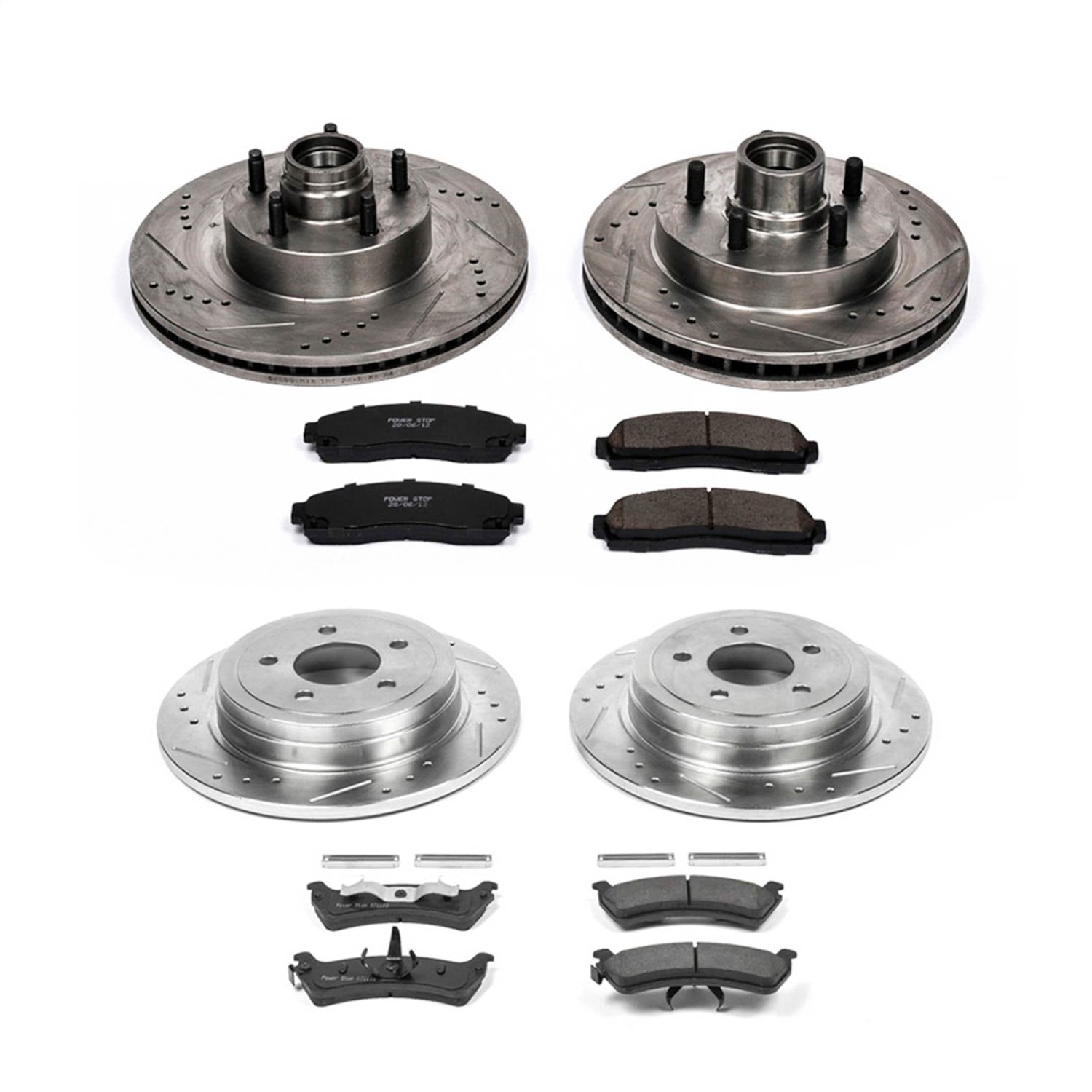 PowerStop Front & Rear Z23 Evolution Sport Brake Kit | Ford Explorer (03) (K5593)