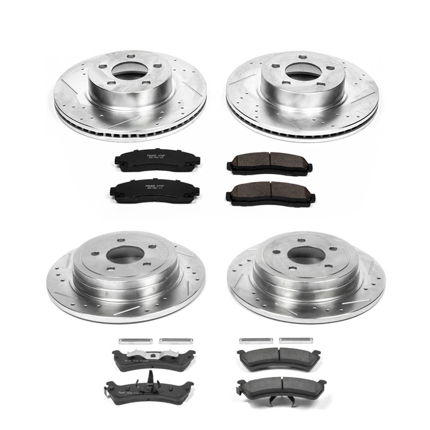 PowerStop Front & Rear Z23 Evolution Sport Brake Kit | Ford Explorer (2003) (K5595)