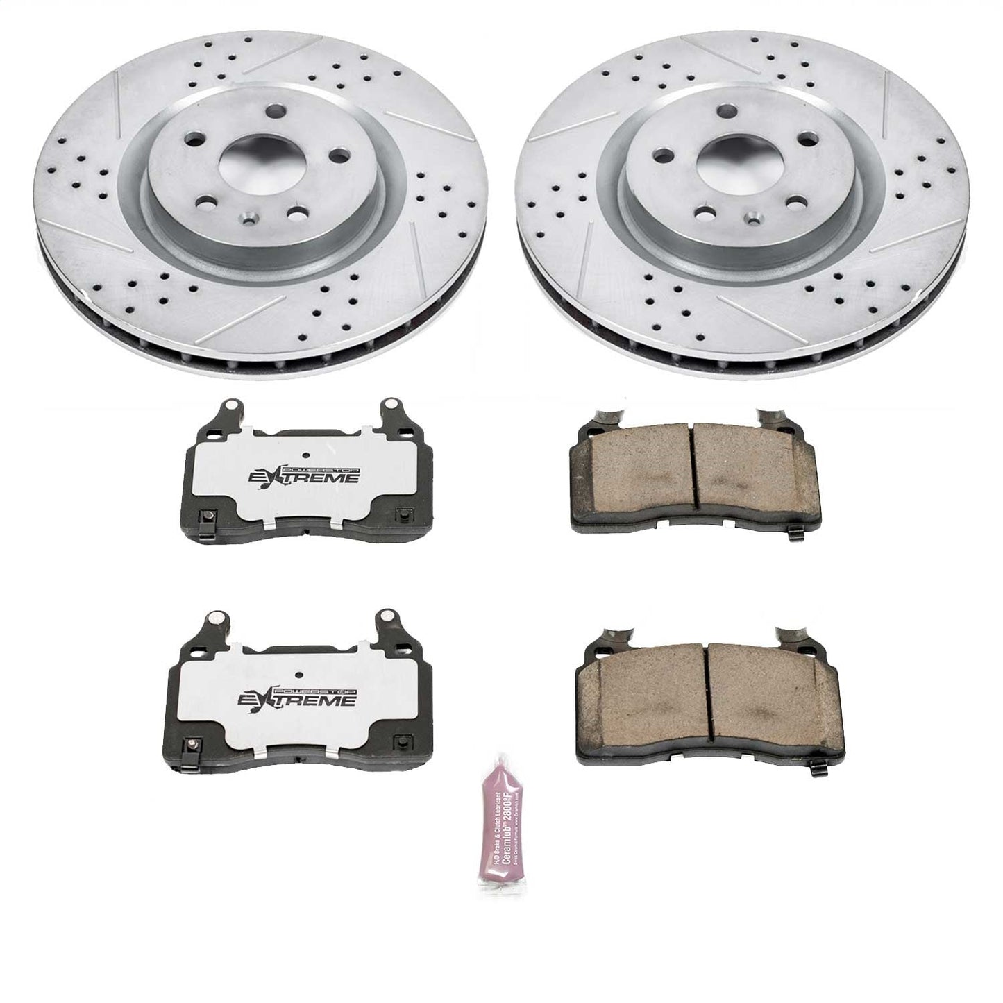 PowerStop Front Z26 Street Warrior Brake Kit | Chevrolet Camaro (10-15) (K5602-26)