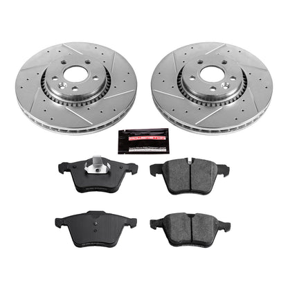 PowerStop Front Z23 Evolution Sport Brake Kit | Volvo S60 (11-14) (K5613)