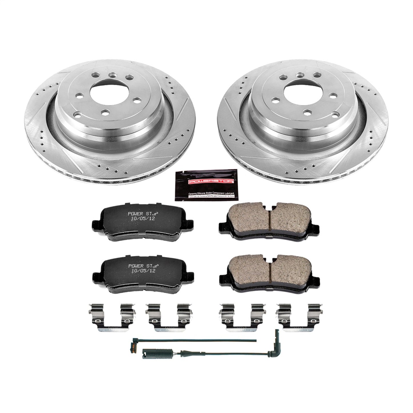 PowerStop Rear Z23 Evolution Sport Brake Kit | Land Rover Range Rover (06-12) (K5624)
