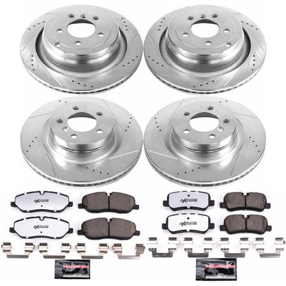 PowerStop Front & Rear Z36 Truck & Tow Brake Kit | Land Rover Range Rover (06-09) (K5632-36)