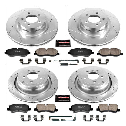 PowerStop Front & Rear Z23 Evolution Sport Brake Kit | Land Rover Range Rover (06-09) (K5632)