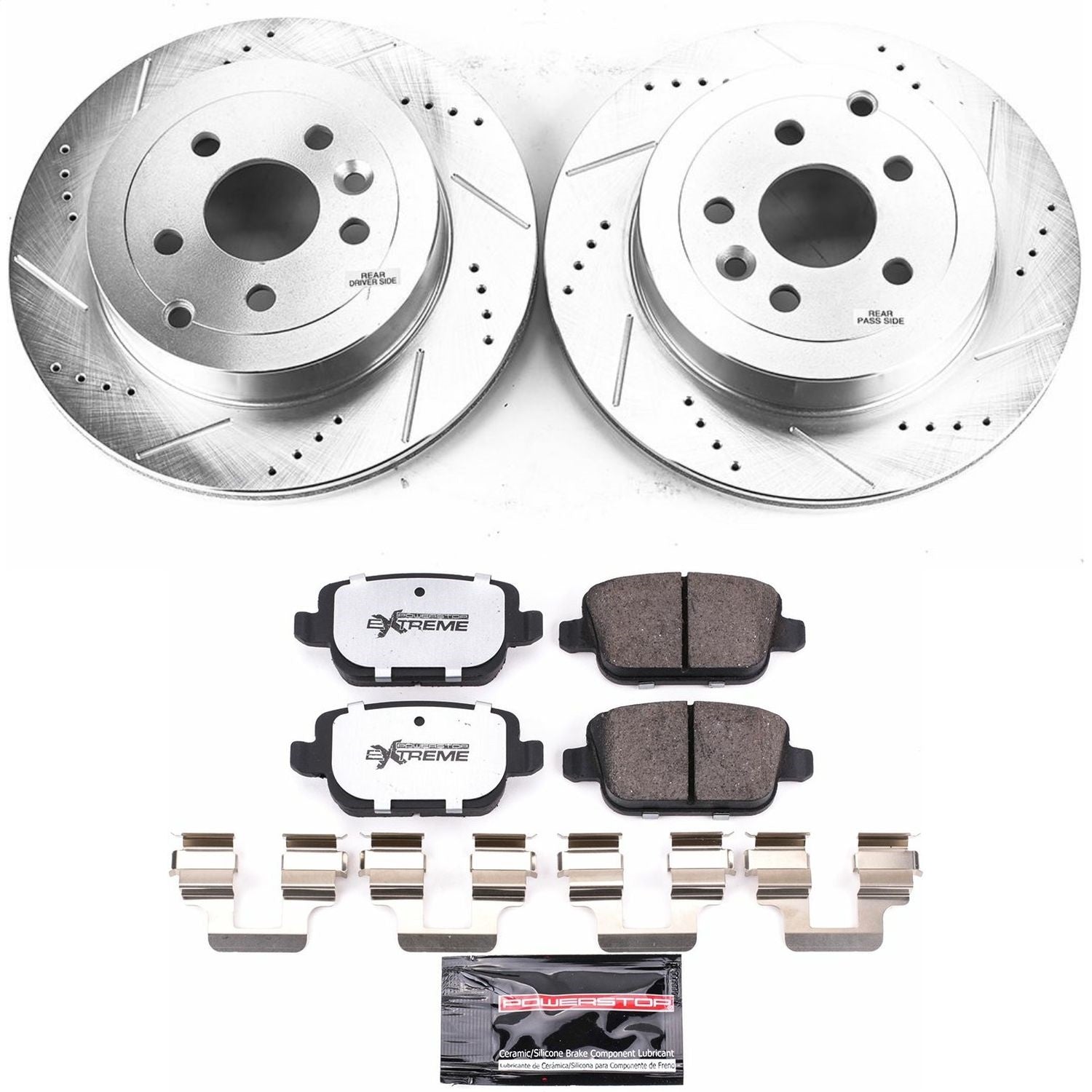 PowerStop Rear Z36 Truck & Tow Brake Kit | Land Rover LR2 (08-12) (K5653-36)
