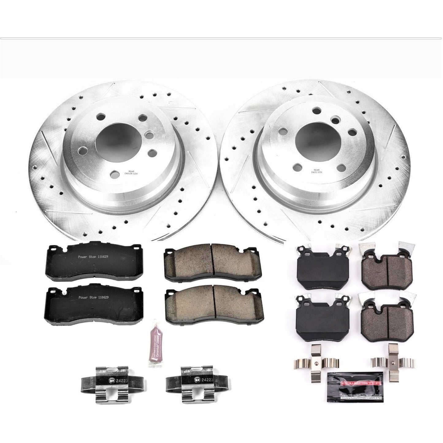 PowerStop Front & Rear Z23 Evolution Sport Brake Kit | BMW 135i (08-10) (K5686)