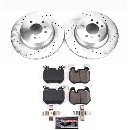 PowerStop Rear Z23 Evolution Sport Brake Kit | BMW 135i (08-10) (K5688)