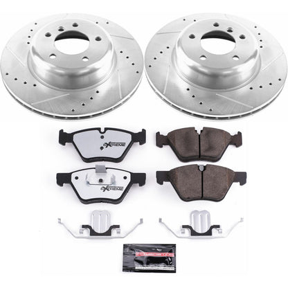 PowerStop Z26 Street Warrior Front Brake Kit | BMW Z4 (09-16) (K5691-26)
