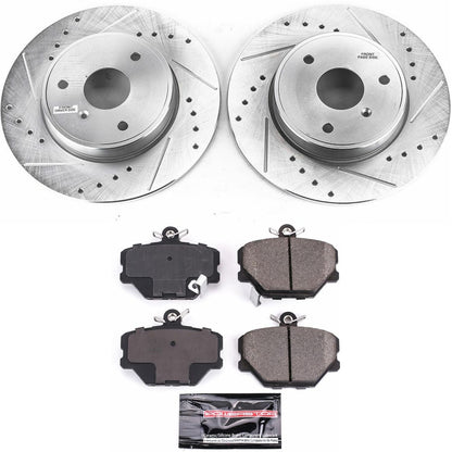 PowerStop Front Z23 Evolution Sport Brake Kit | Smart Fortwo (08-16) (K5695)