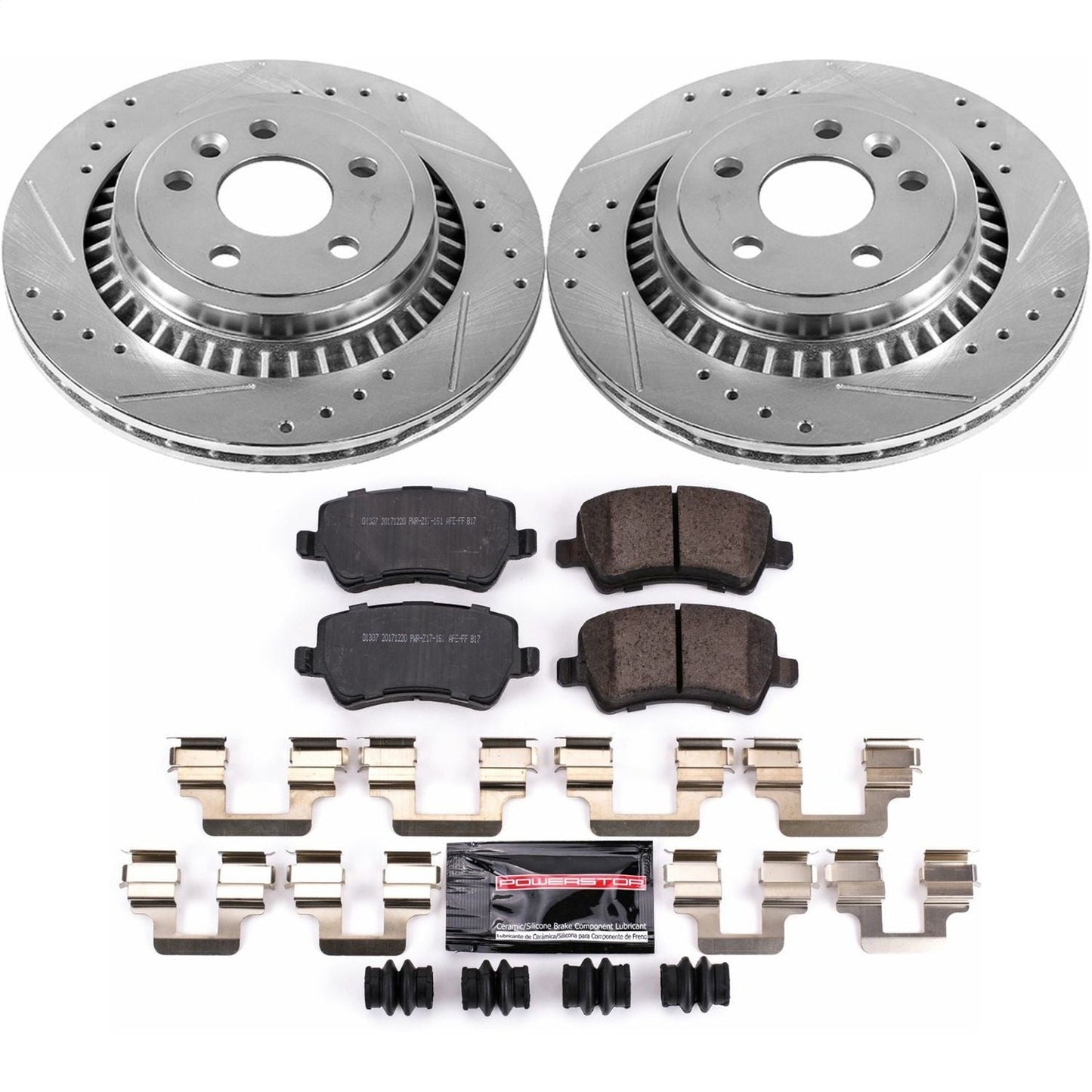 PowerStop Rear Z23 Evolution Sport Brake Kit | Volvo XC60 (10-17) (K5705)