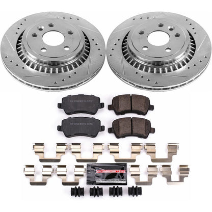 PowerStop Rear Z23 Evolution Sport Brake Kit | Volvo XC60 (10-17) (K5705)