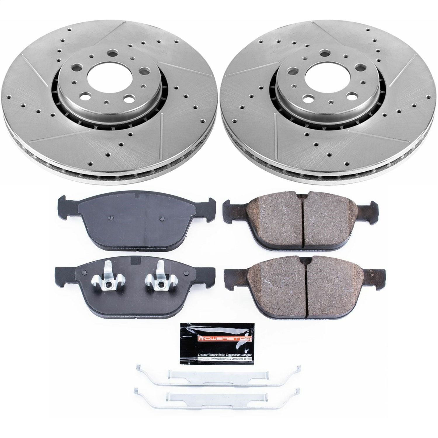 PowerStop Z23 Evolution Sport Front Brake Kit | Volvo XC90 (03-14) (K5707)