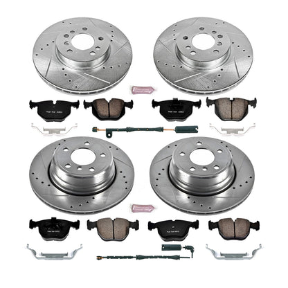 PowerStop Front & Rear Z23 Evolution Sport Brake Kit | BMW X5 (04-06) (K5719)