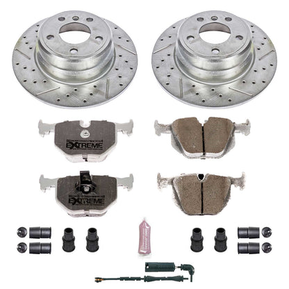 PowerStop Rear Z26 Street Warrior Brake Kit | BMW X5 (00-06) (K5720-26)