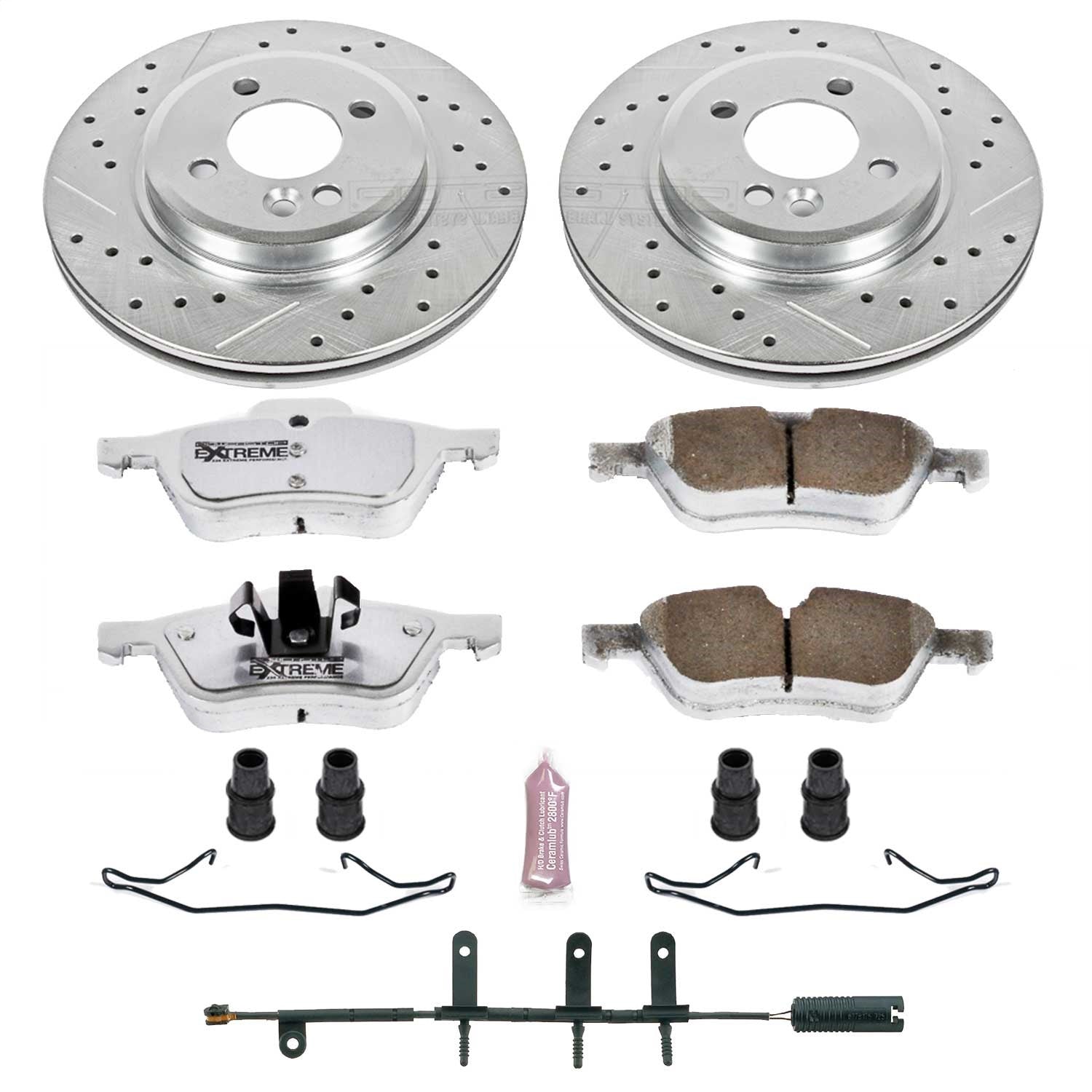 PowerStop Front Z26 Street Warrior Brake Kit | Mini Cooper (02-06) (K5724-26)