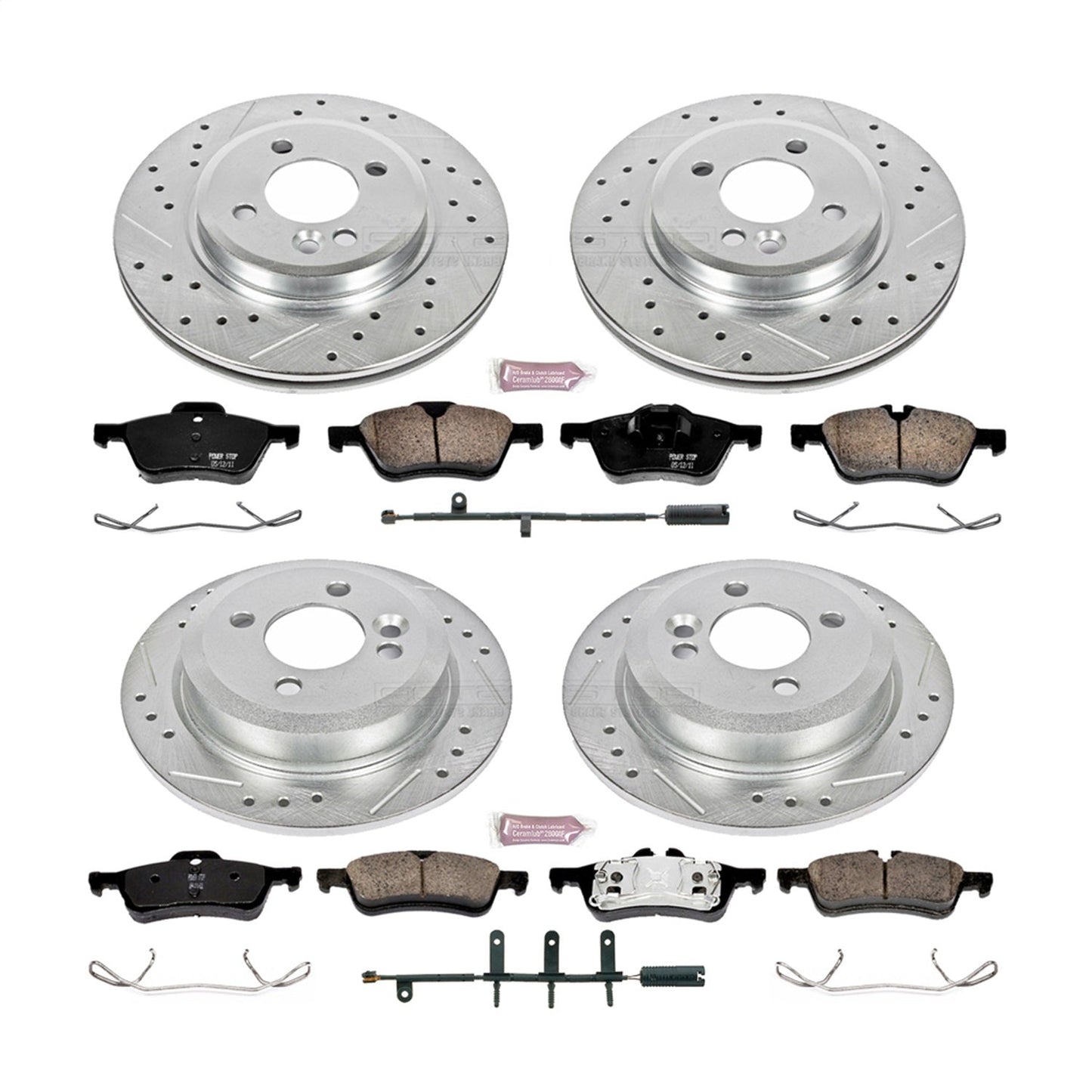 PowerStop Front & Rear Z23 Evolution Sport Brake Kit | Mini Cooper (02-06) (K5725)