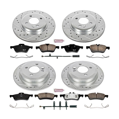 PowerStop Front & Rear Z23 Evolution Sport Brake Kit | Mini Cooper (02-06) (K5725)