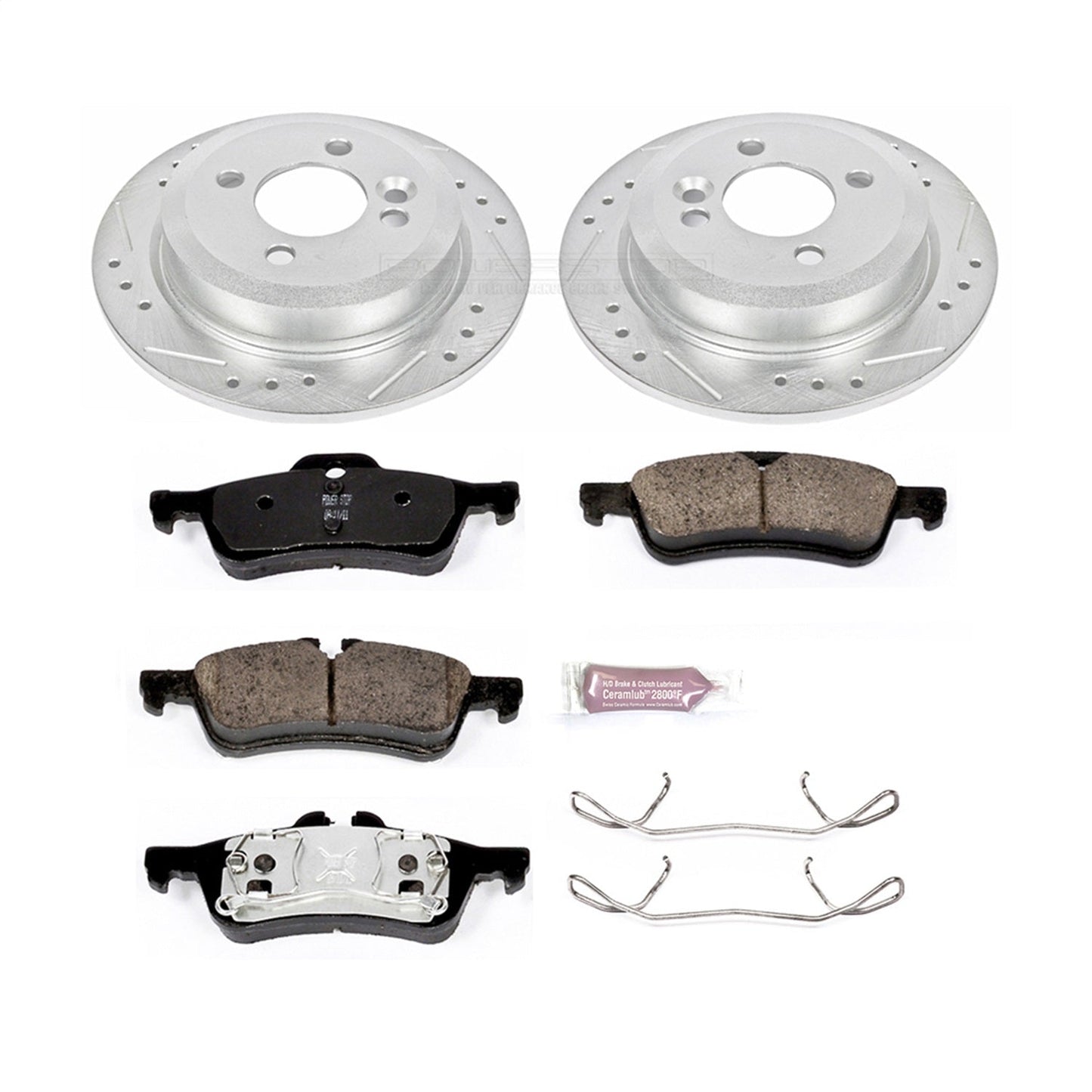 PowerStop Rear Z23 Evolution Sport Brake Kit | Mini Cooper (02-06) (K5726)