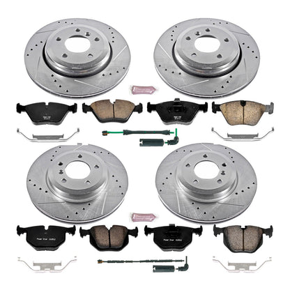 PowerStop Front & Rear Z23 Evolution Sport Brake Kit | BMW 330Ci (01-06) (K5728)