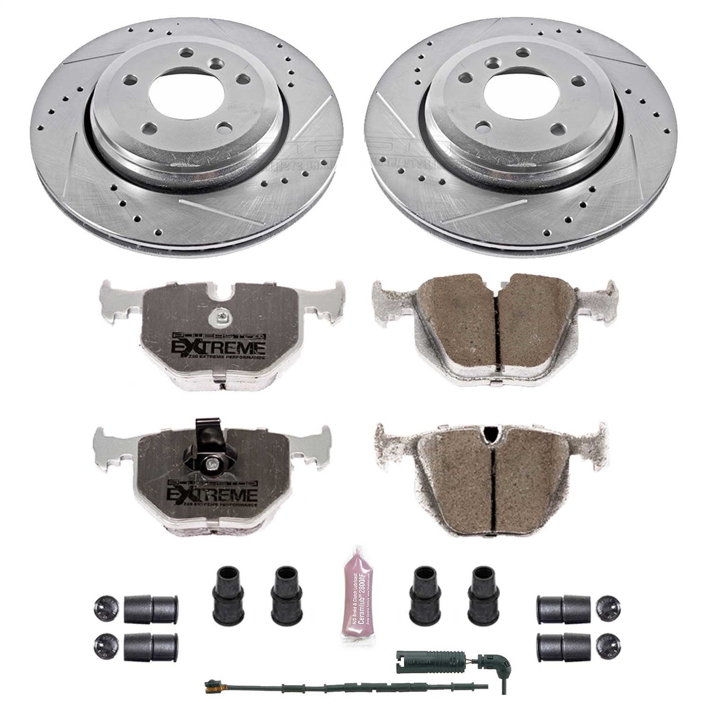 PowerStop Rear Z26 Street Warrior Brake Kit | BMW 330Ci (01-06) (K5729-26)