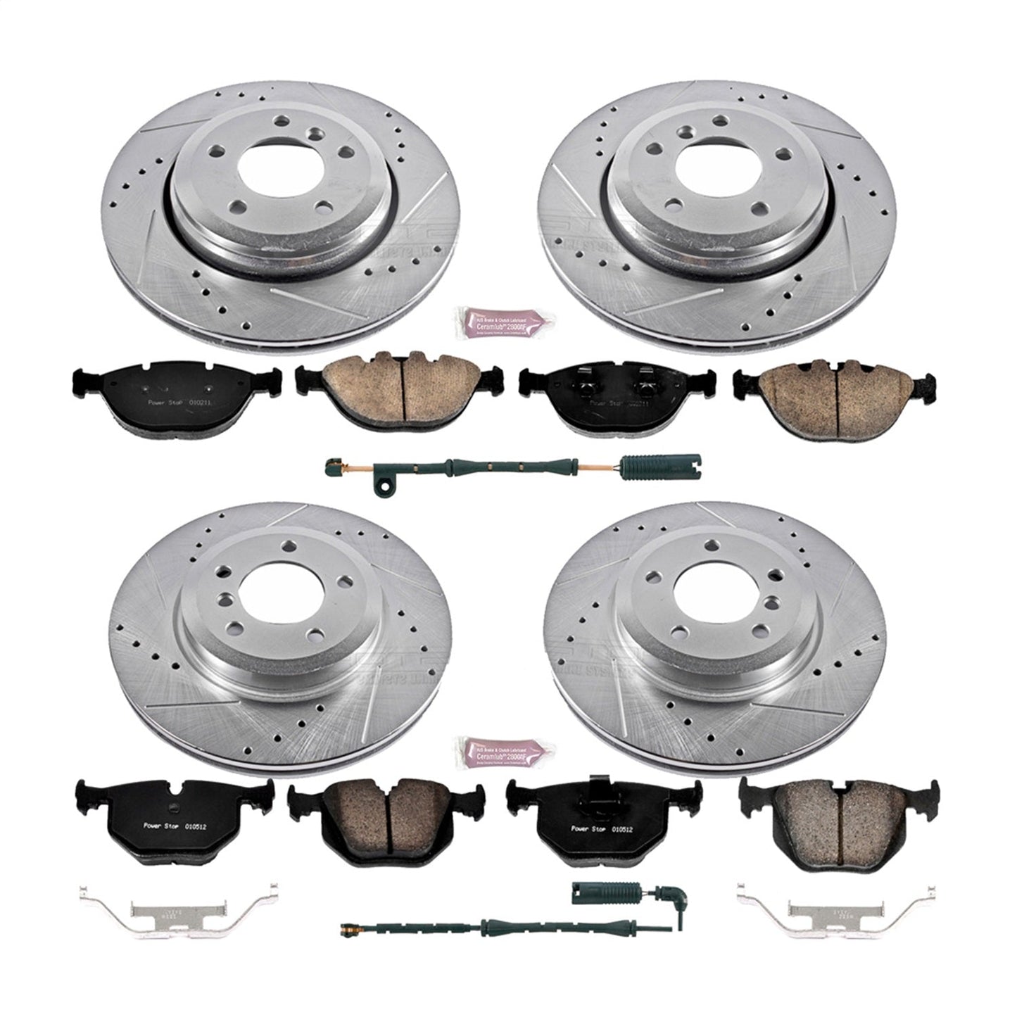 PowerStop Front & Rear Z23 Evolution Brake Kit | BMW X5 (02-03) (K5733)