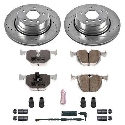 PowerStop Rear Z26 Street Warrior Brake Kit | BMW X5 (02-06) (K5734-26)