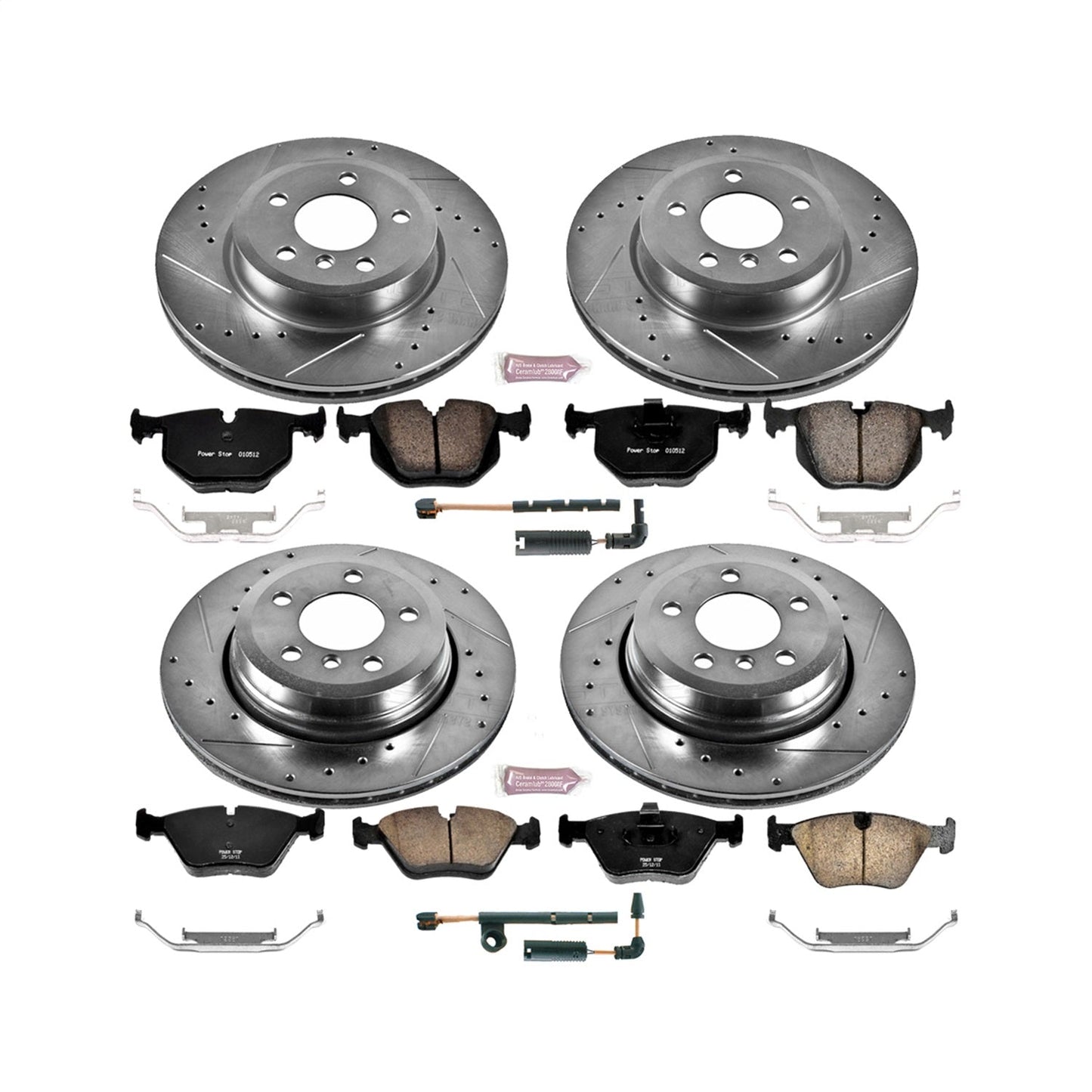 PowerStop Front & Rear Z23 Evolution Sport Brake Kit | BMW X3 (04-10) (K5737)