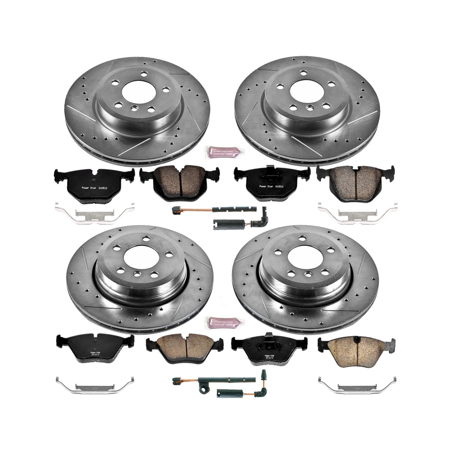 PowerStop Front & Rear Z23 Evolution Sport Brake Kit | BMW X3 (04-10) (K5737)