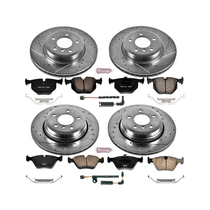 PowerStop Front & Rear Z23 Evolution Sport Brake Kit | BMW X3 (04-10) (K5737)