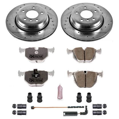 PowerStop Rear Z26 Street Warrior Brake Kit | BMW X3 (04-10) (K5738-26)