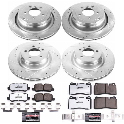 PowerStop Front & Rear Z36 Truck & Tow Brake Kit | Land Rover Range Rover (06-09) (K5744-36)