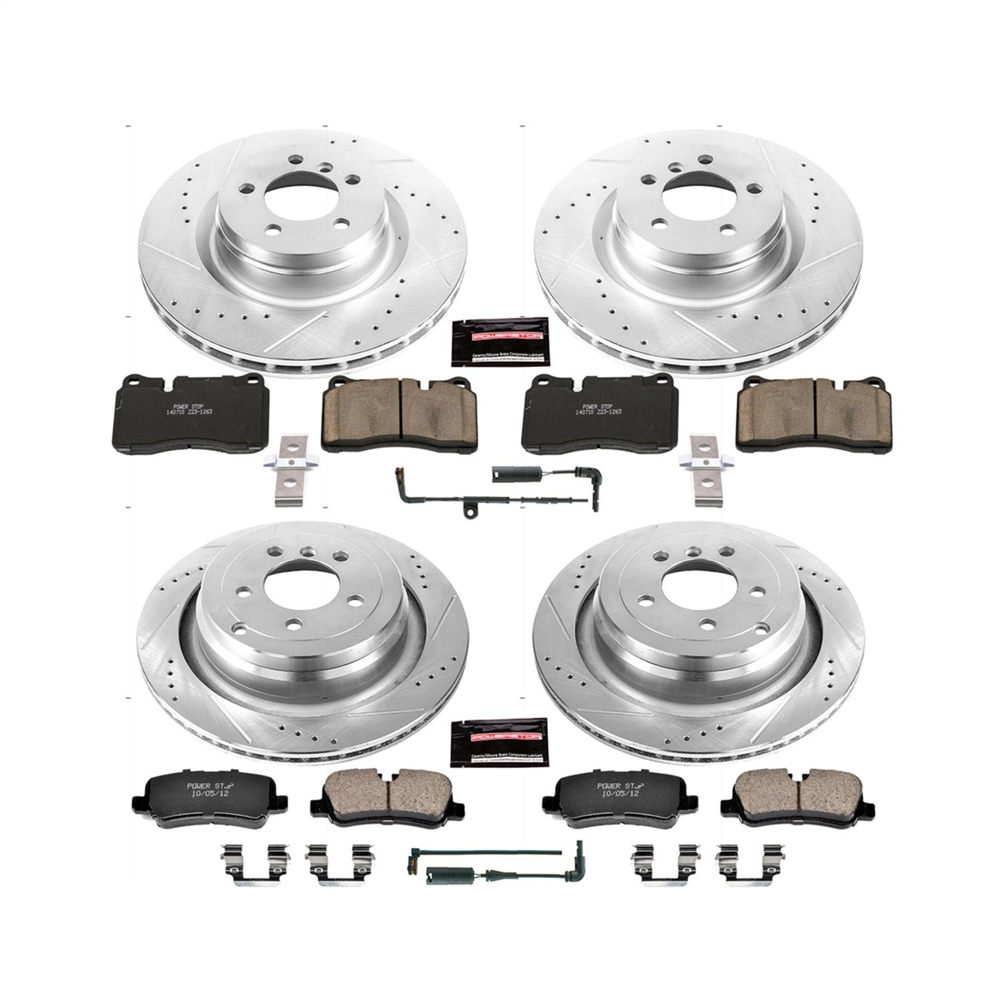 PowerStop Front & Rear Z23 Evolution Sport Brake Kit | Land Rover Range Rover (06-09) (K5744)