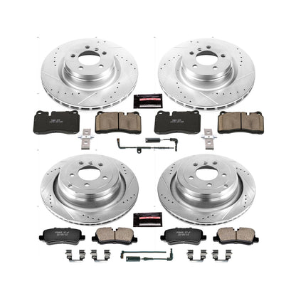 PowerStop Front & Rear Z23 Evolution Sport Brake Kit | Land Rover Range Rover (06-09) (K5744)