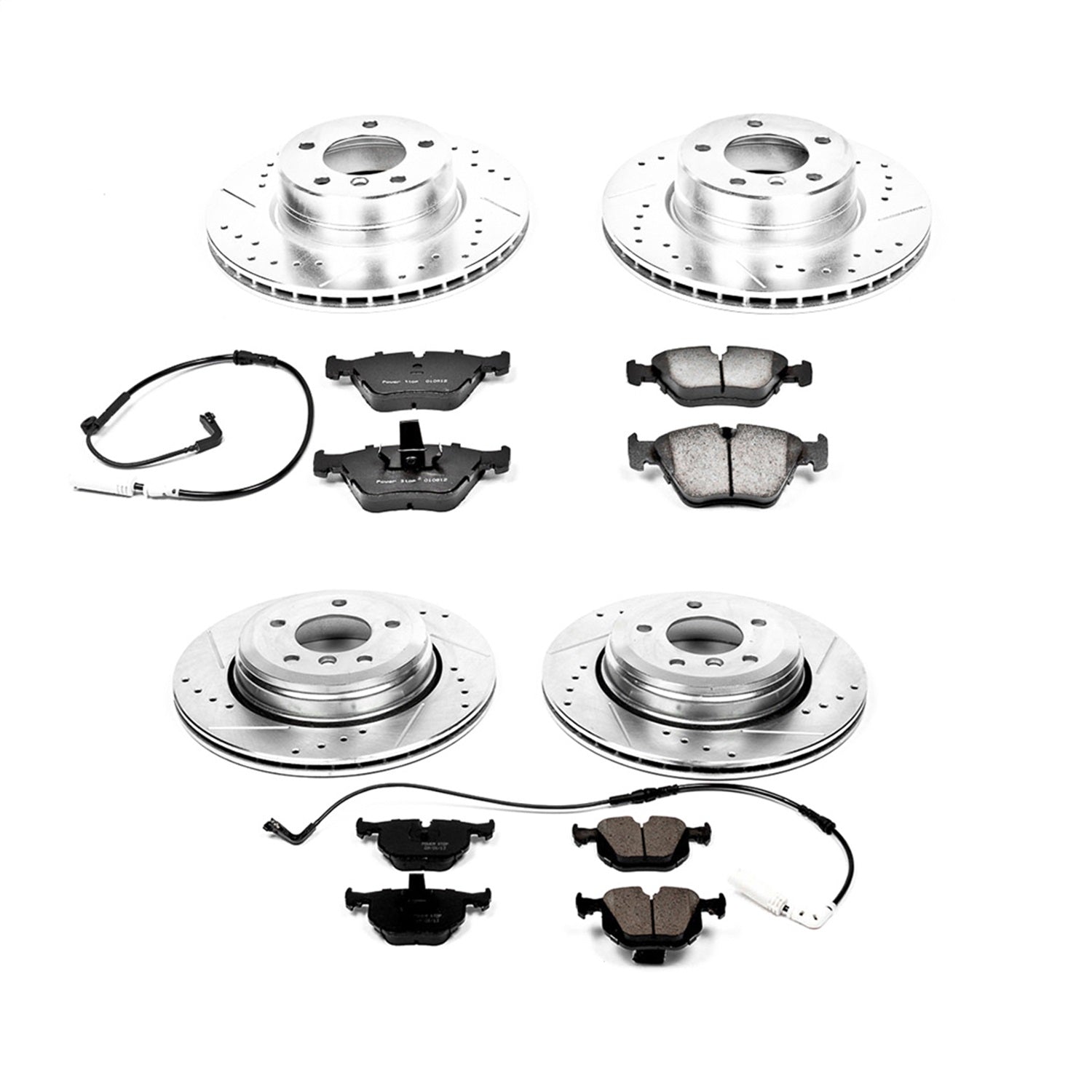 PowerStop Front & Rear Z23 Evolution Sport Brake Kit | BMW 525i (04-05) (K5764)