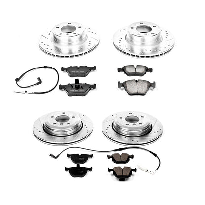 PowerStop Front & Rear Z23 Evolution Sport Brake Kit | BMW 525i (04-05) (K5764)