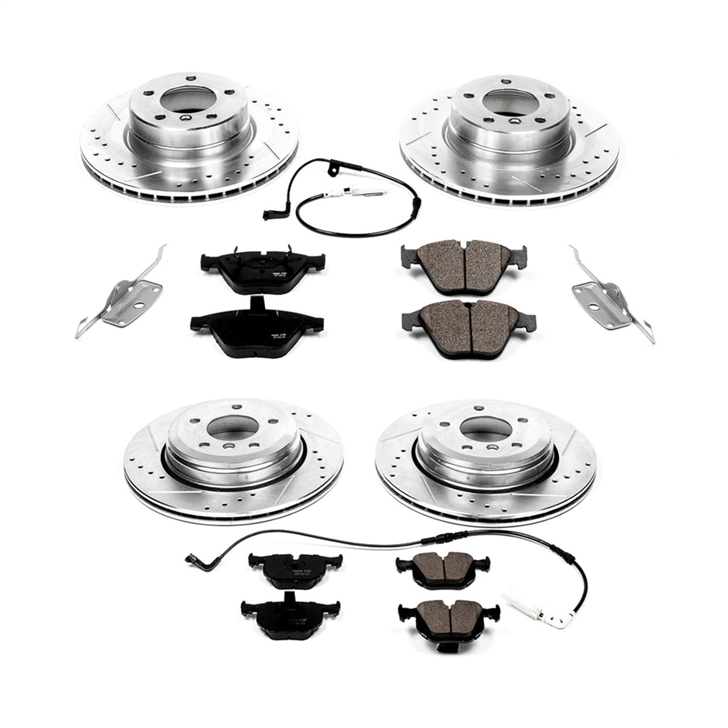 PowerStop Front & Rear Z23 Evolution Sport Brake Kit | BMW 525i (06-07) (K5765)