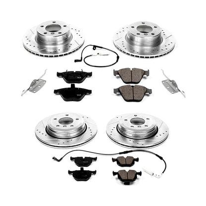 PowerStop Front & Rear Z23 Evolution Sport Brake Kit | BMW 525i (06-07) (K5765)