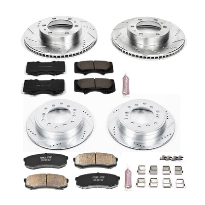 PowerStop Front & Rear Z23 Evolution Sport Brake Kit | Toyota FJ Cruiser (10-14) (K5805)