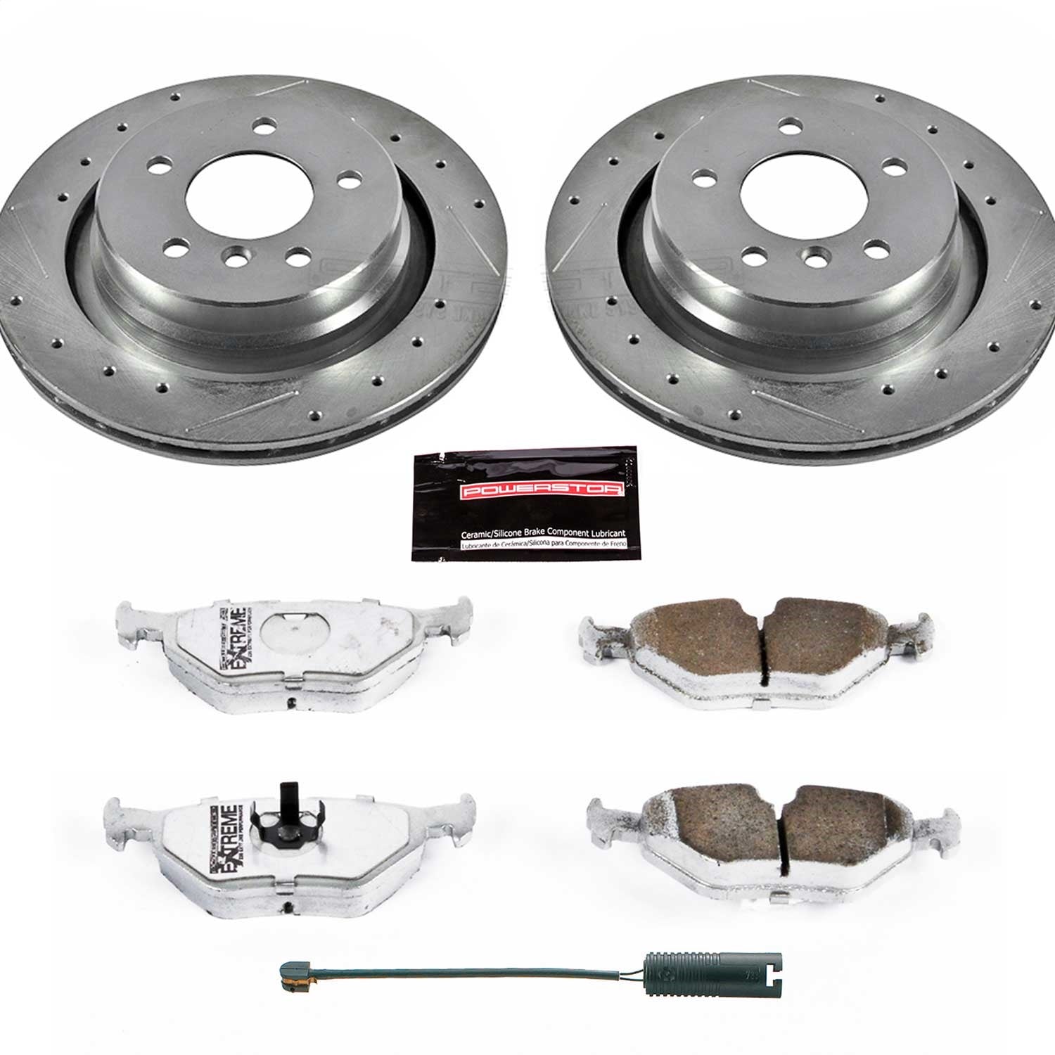 PowerStop Rear Z26 Street Warrior Brake Kit | BMW M3 (95-99) (K581-26)