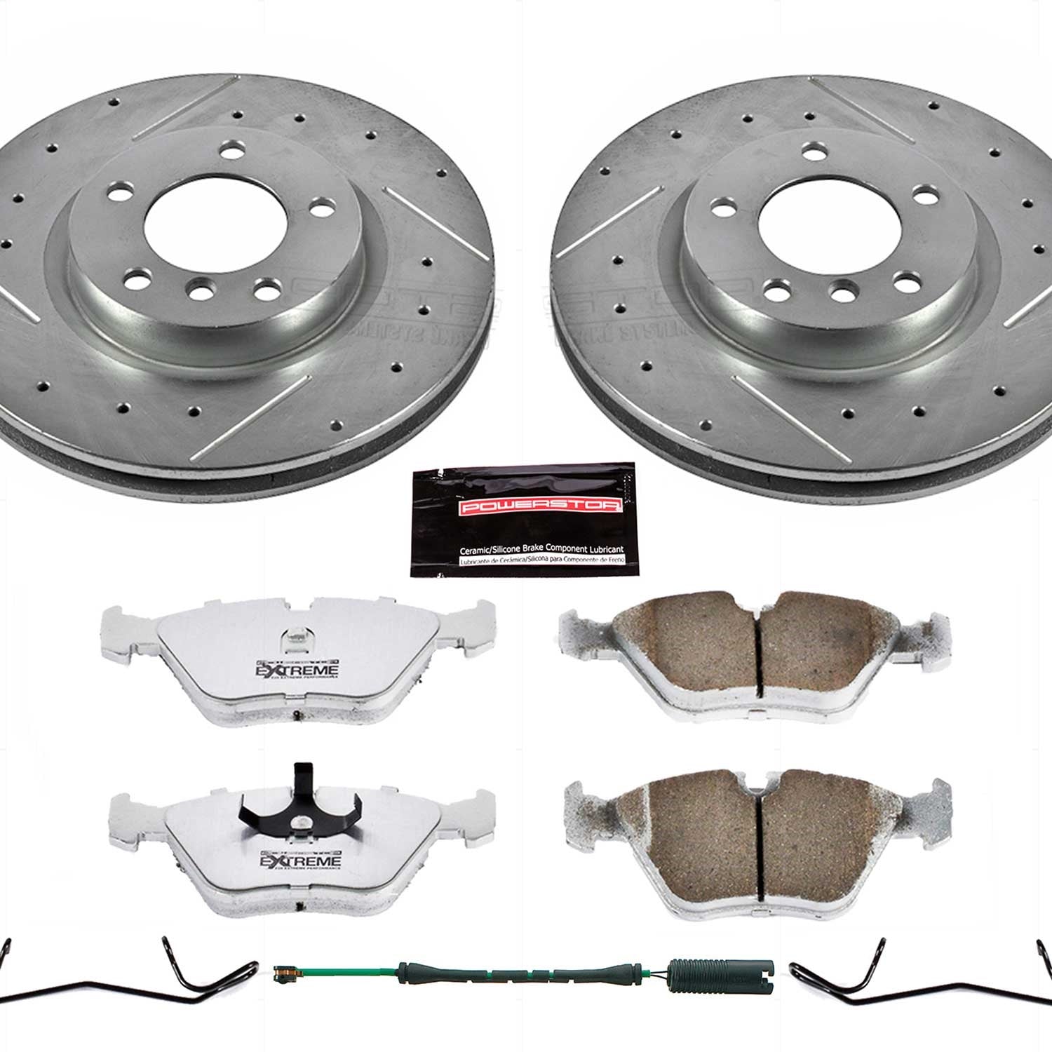 PowerStop Front Z26 Street Warrior Brake Kit | BMW M3 (95-99) (K582-26)